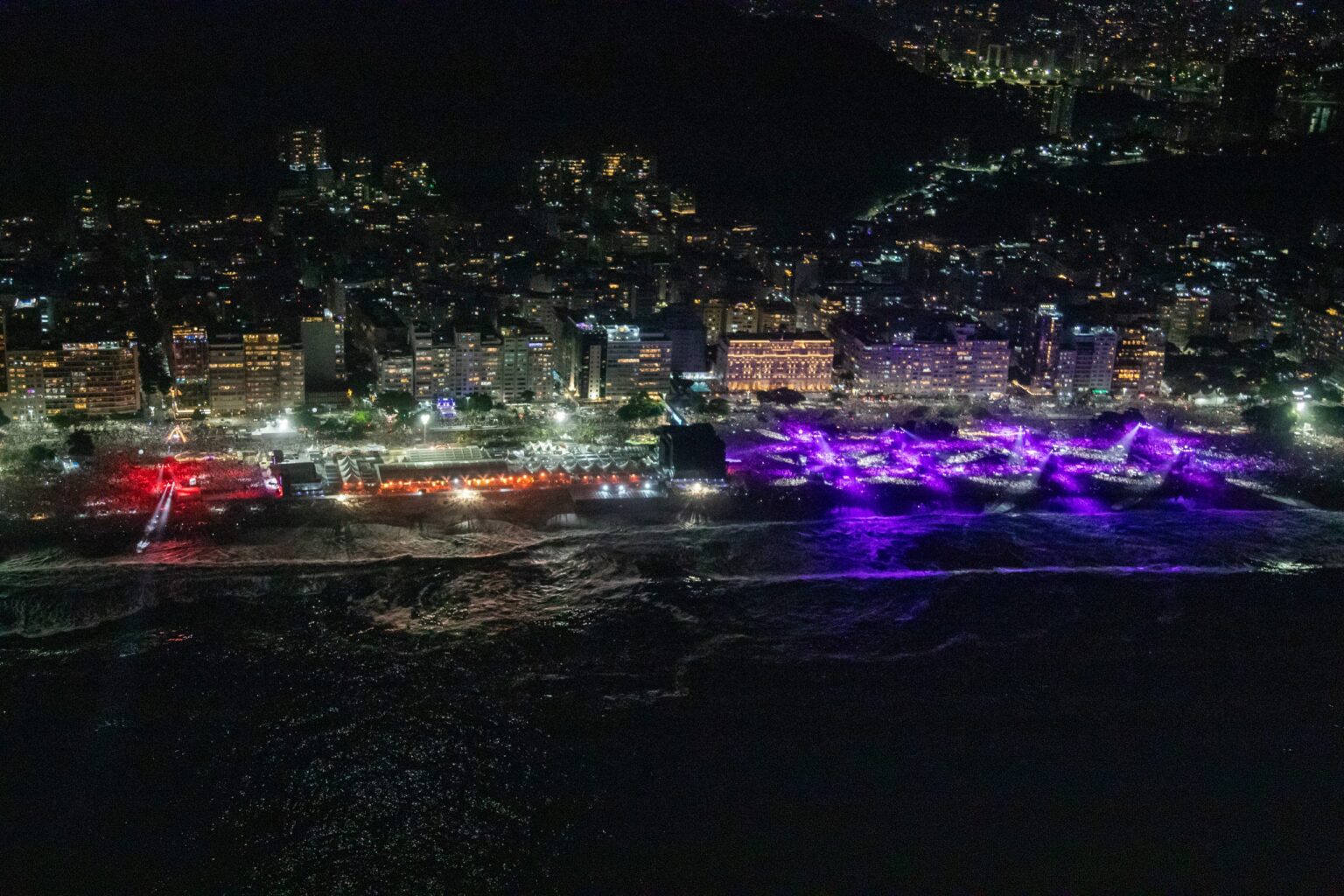 Atendimento na Orla de Copacabana: 500 Pessoas Auxiliadas Durante o Réveillon