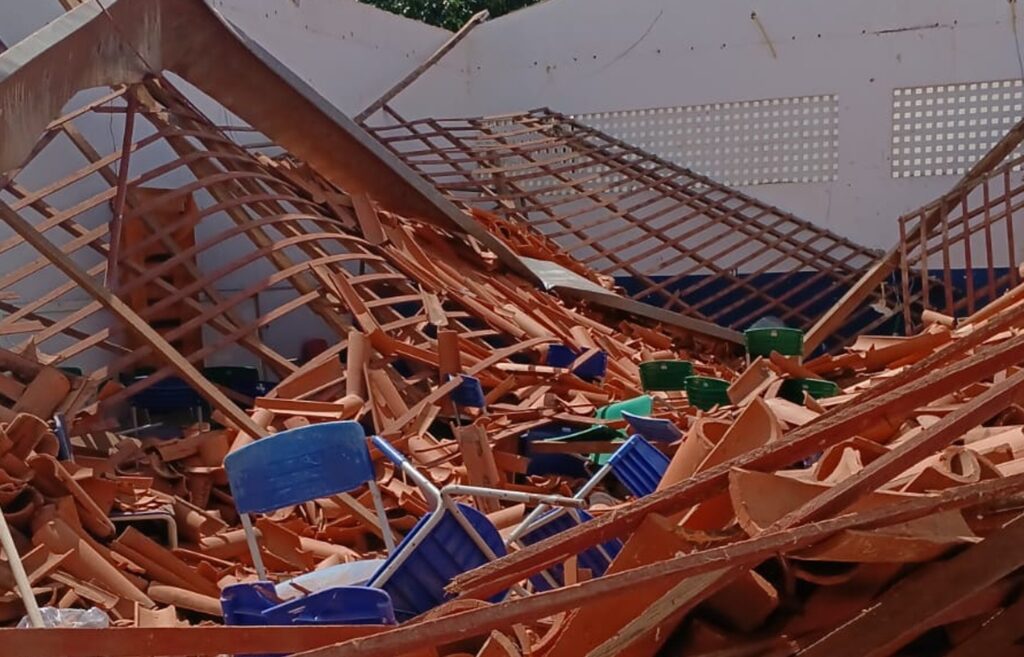 Desabamento do Teto em Escola Municipal de Imperatriz: Aulas Serão Mantidas