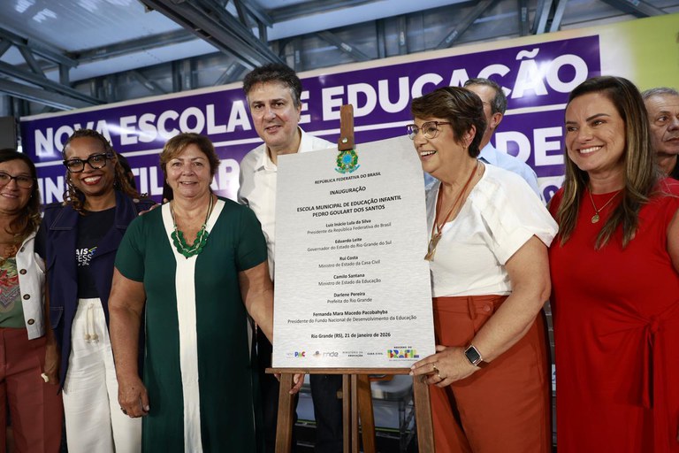 Educação em Alta: MEC Inaugura Nova Escola de Educação Infantil no Rio Grande do Sul Educação em Alta: MEC Inaugura Nova Escola de Educação Infantil no Rio Grande do Sul