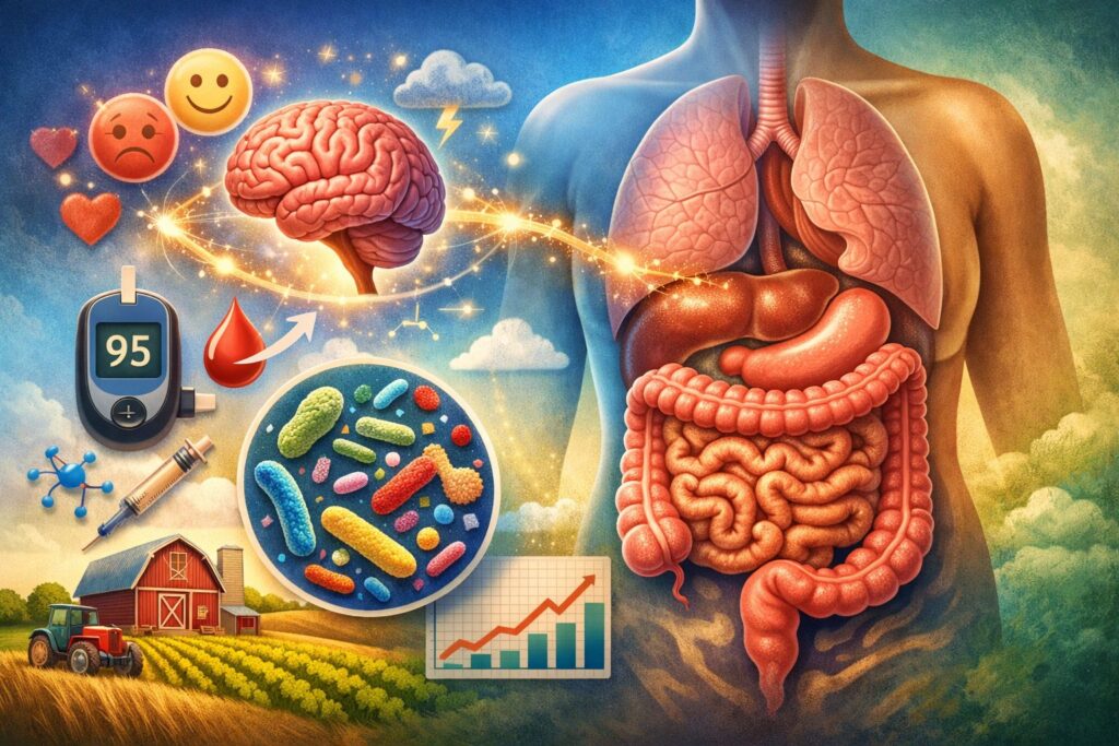O Intestino: O Segundo Cérebro do Corpo Humano e suas Funções Vitais