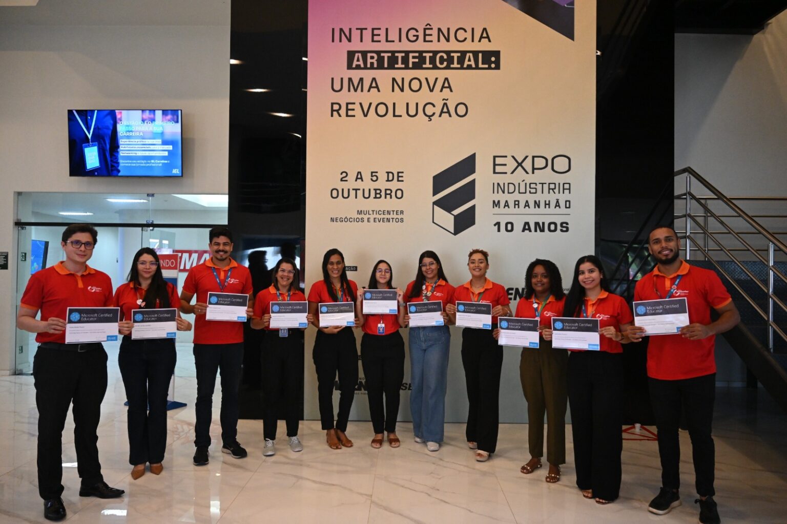 SESI-MA Avança em Certificações da Microsoft e Inova na Educação