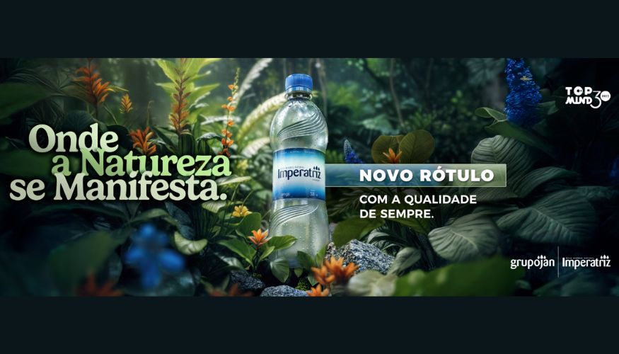 Água Mineral Imperatriz Apresenta Novo Rótulo e Reforça a Pureza da Fonte Água Mineral Imperatriz Apresenta Novo Rótulo e Reforça a Pureza da Fonte
