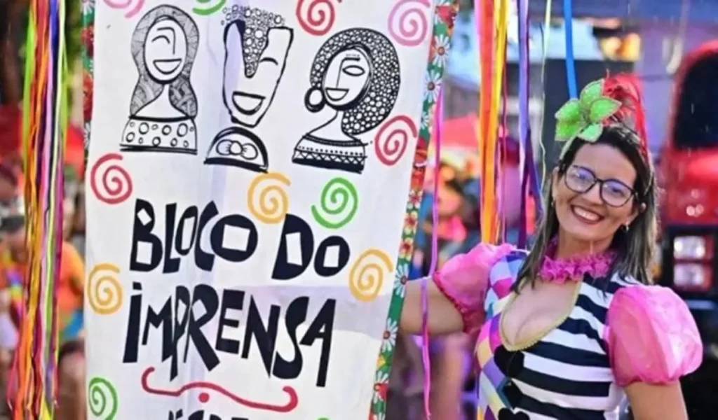 Bloco do Imprensa Promove Prévia de Carnaval em Imperatriz Mesmo Sob Chuva