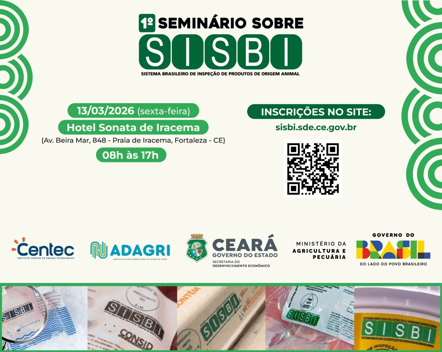 1º Seminário sobre o SISBI: Fortalecendo o Agronegócio Cearense com SDE e Adagri
