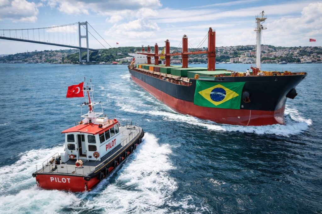 Brasil Garante Rota Alternativa pela Turquia para Salvar Exportações do Agronegócio