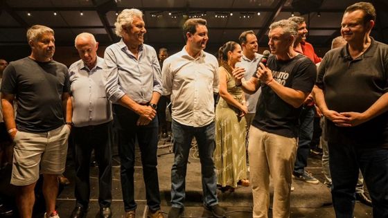 Caiado e Ratinho Jr. Prestigiam Aniversário de Vinicius Marchese com Gilberto Kassab Caiado e Ratinho Jr. Prestigiam Aniversário de Vinicius Marchese com Gilberto Kassab
