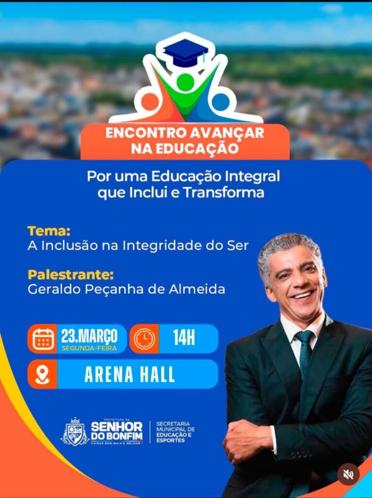 Encontro Avançar na Educação em Senhor do Bonfim: Valorização e Transformação