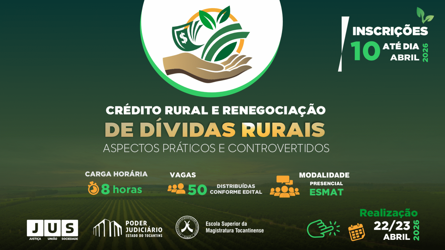 Esmat Lança Curso sobre Crédito Rural e Renegociação de Dívidas no Agronegócio