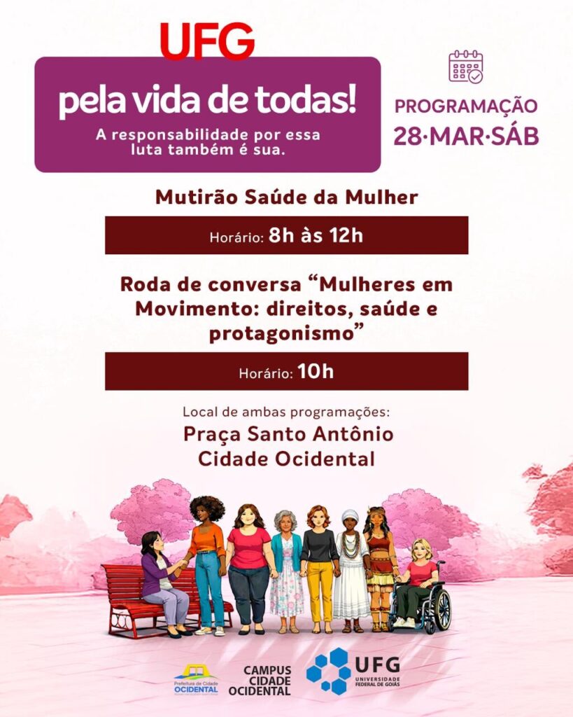 Roda de Conversa na UFG: Mulheres em Movimento e Seus Direitos Roda de Conversa na UFG: Mulheres em Movimento e Seus Direitos