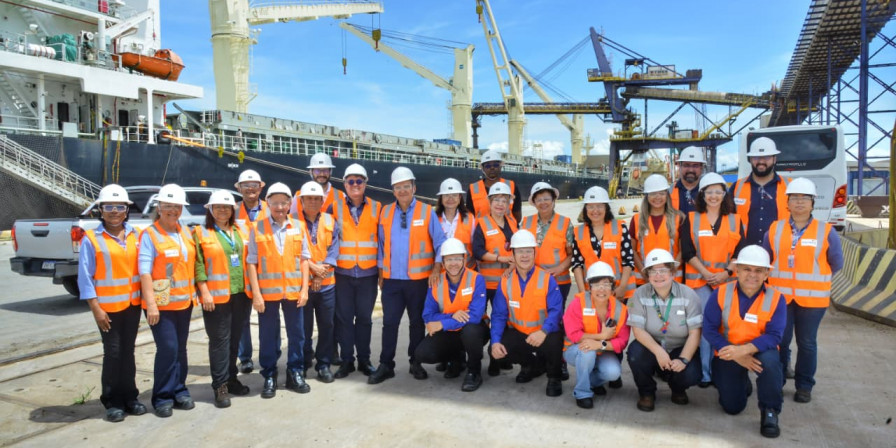 FIEMA e CIEMA: Visita Técnica ao Terminal Suzano no Porto do Itaqui FIEMA e CIEMA: Visita Técnica ao Terminal Suzano no Porto do Itaqui