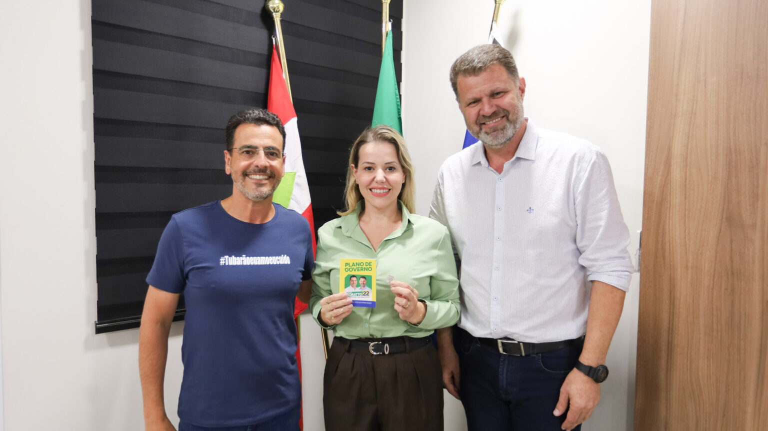 Patrícia Marcon Assume Interinamente a Secretaria de Saúde em Tubarão Patrícia Marcon Assume Interinamente a Secretaria de Saúde em Tubarão