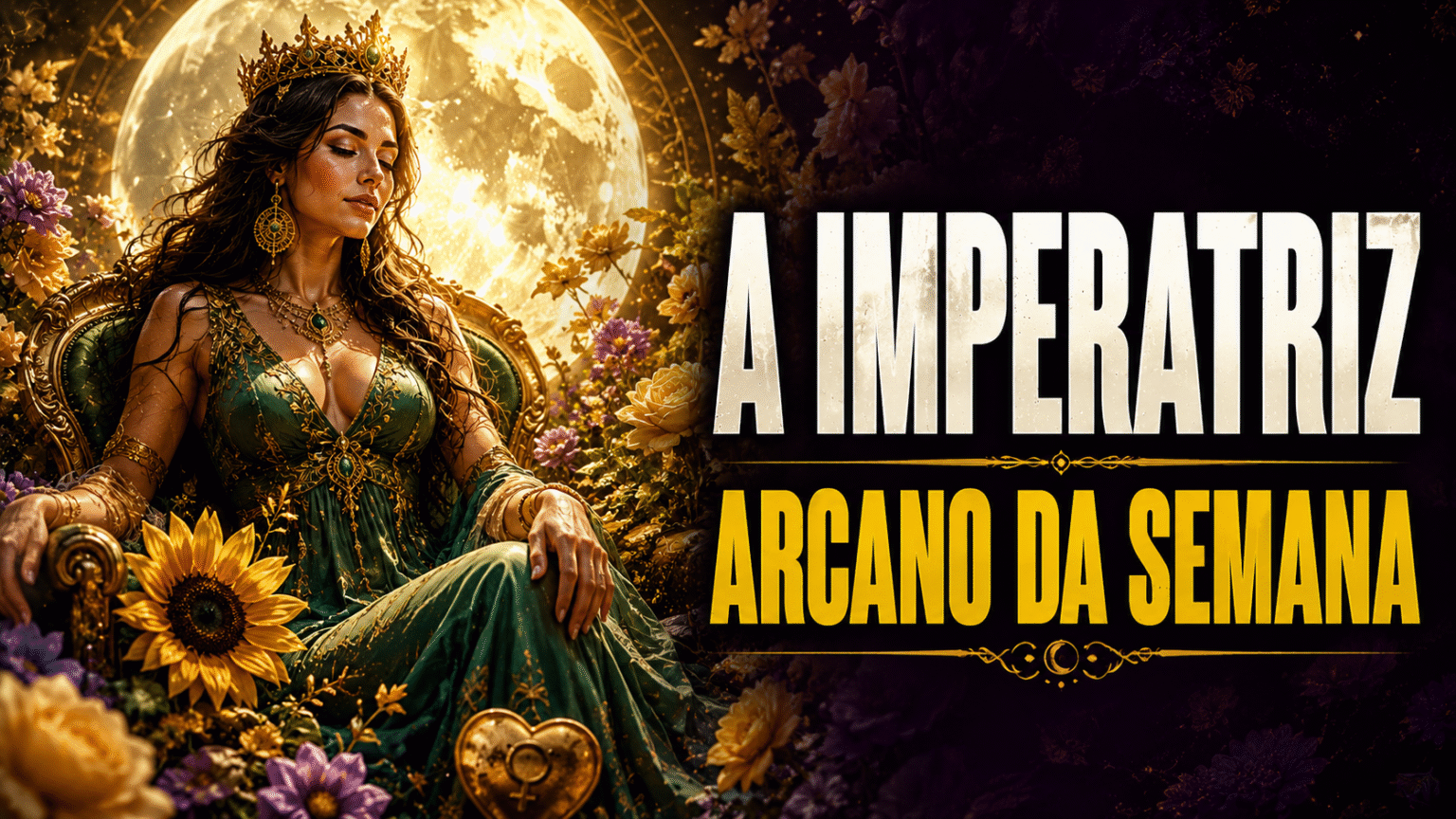 Arcano da Semana: A Imperatriz e os Dias de Abundância e Renovação