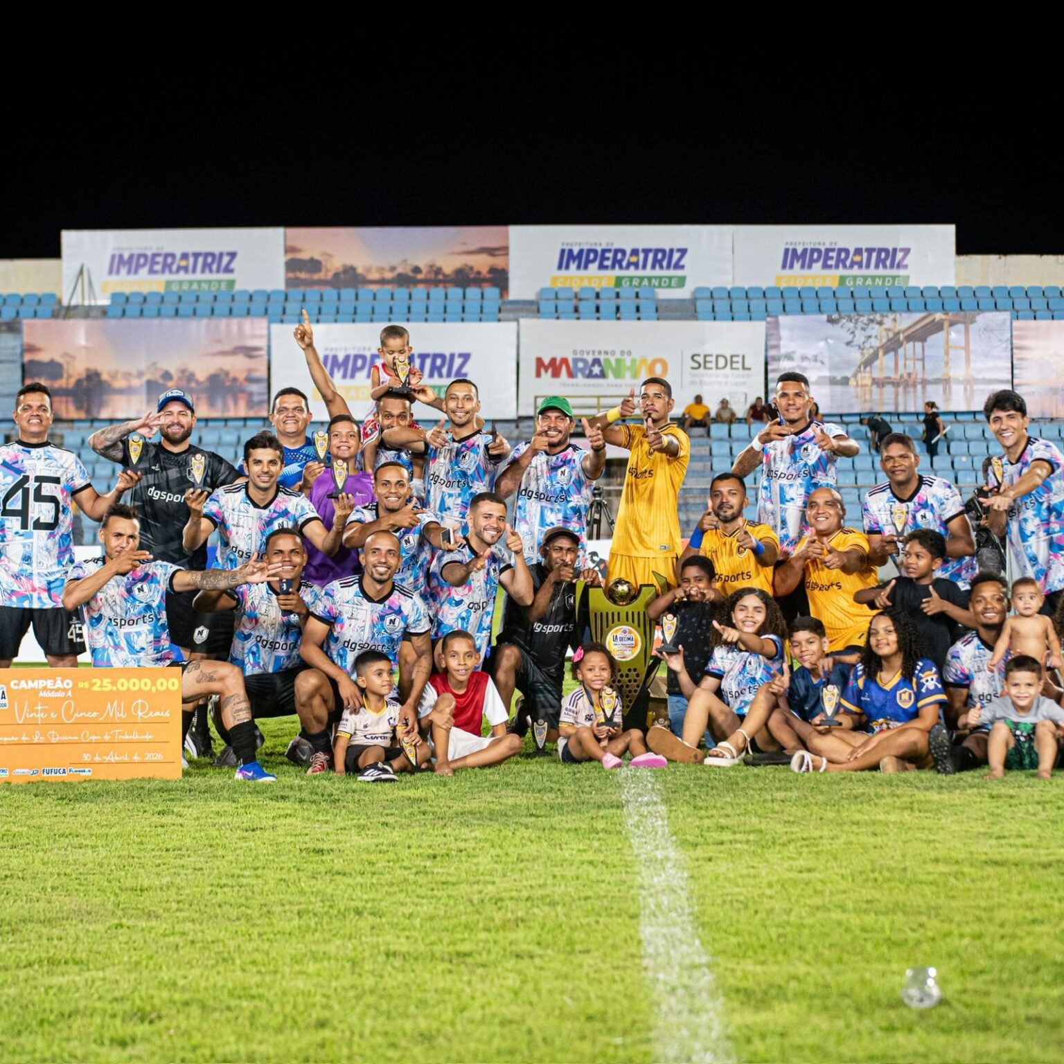 Nacional Conquista Tricampeonato da Copa do Trabalhador com Virada Empolgante