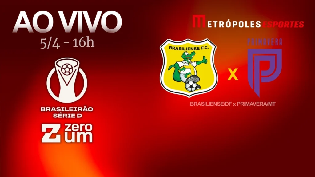 Série D ZeroUm: Brasiliense-DF Enfrenta Primavera-MT ao Vivo e em Detalhes