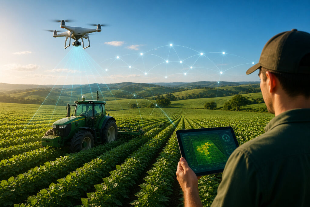 Transformação do Agronegócio no Paraná: Como a IA, Drones e Robôs Estão Revolucionando o Setor