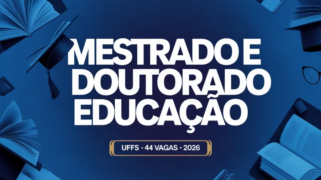 UFFS Lança Edital para Mestrado e Doutorado em Educação com Inscrições Abertas