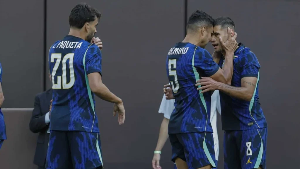 Brasil vence Egito por 2 a 1 em amistoso preparatório para a Copa do Mundo 2024