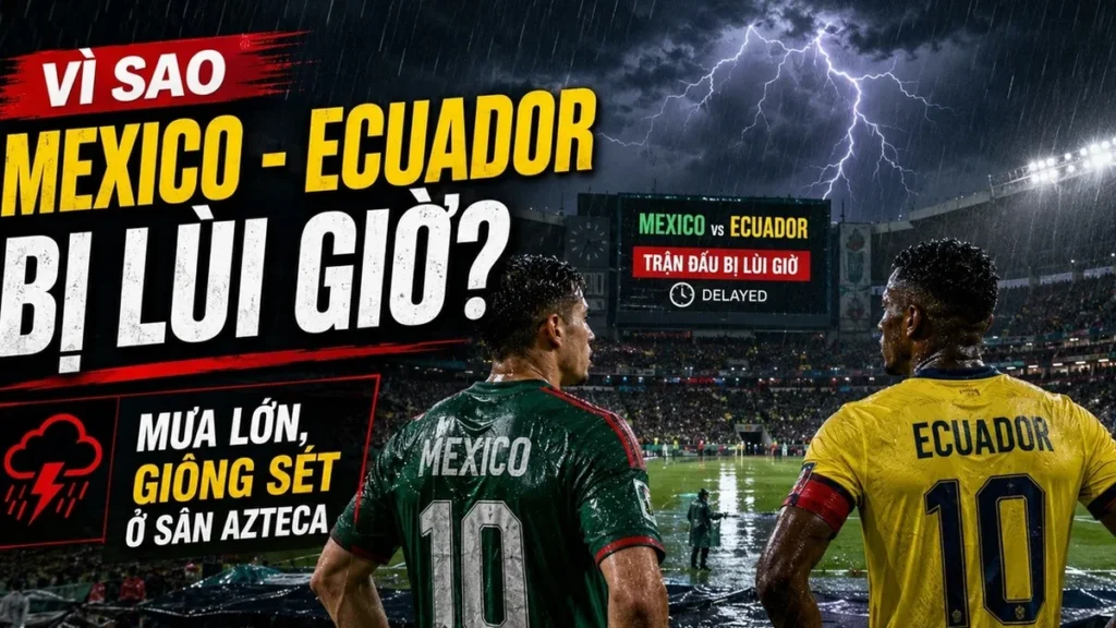 Por que México e Equador tiveram adiamento na Copa do Mundo 2026? Entenda os motivos Por que México e Equador tiveram adiamento na Copa do Mundo 2026? Entenda os motivos