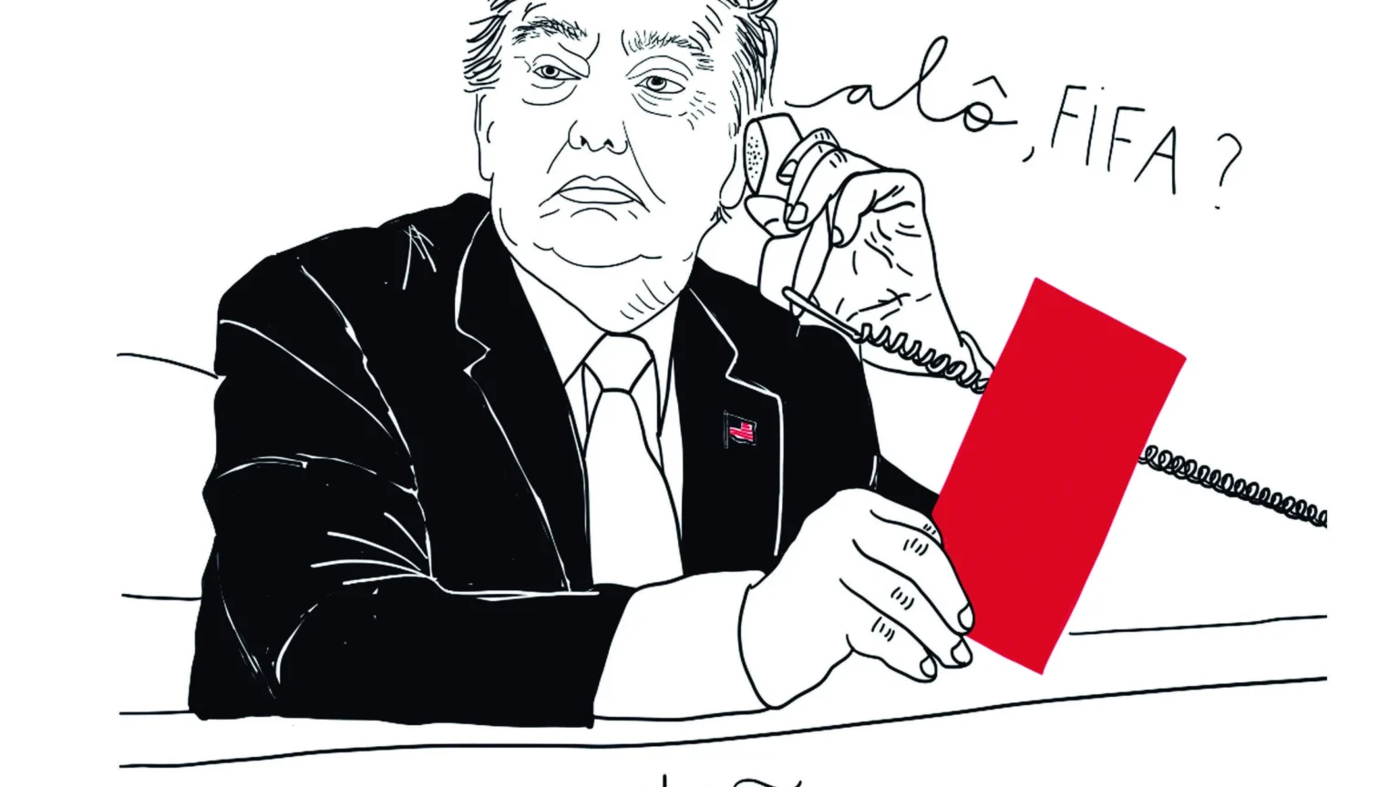 Trump e a pressão sobre a Fifa: quando a influência política invade o futebol Trump e a pressão sobre a Fifa: quando a influência política invade o futebol